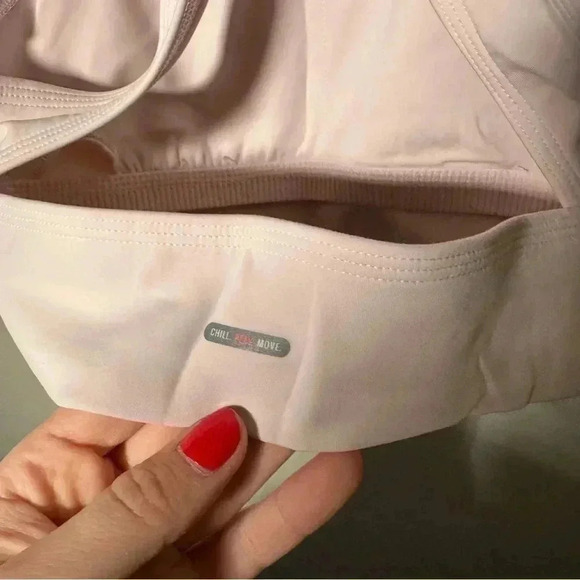 Aerie baby pink bra top S - Picture 5 of 6